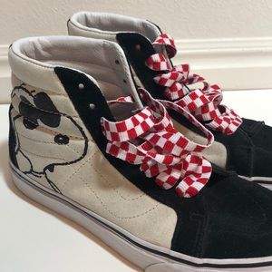 Snoopy and Woodstock Vans